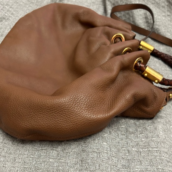 Michael Kors "Skorpios" Pebbled Leather Bag - Picture 16 of 16